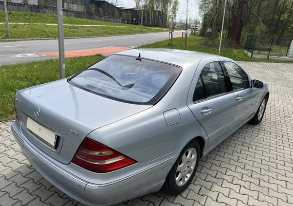 Mercedes-Benz Klasa S cena 21900 przebieg: 170000, rok produkcji 2000 z Częstochowa małe 742